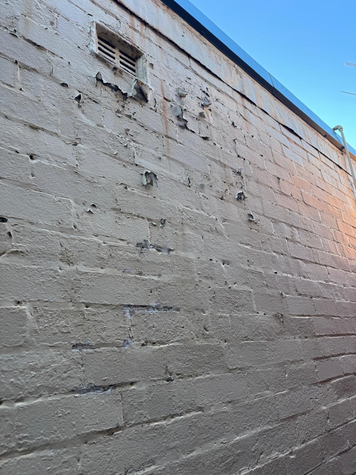 Completed exterior property maintenance repaint